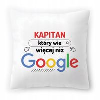 Poduszka Dla Kapitana Na Urodziny Imieniny Prezent Z Nadrukiem Ze Zdjęciem