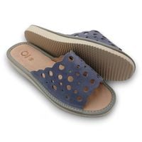 Kapcie Skórzane Damskie Klapki Domowe Lekkie i Wygodne NOWO 39