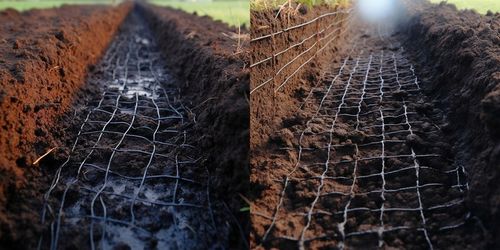 SIATKA NA KRETY 2x200m 30g/m2 POD TRAWNIK PRZECIW KRETOM NORNICE 100x na Arena.pl