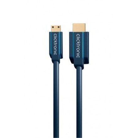 Clicktronic 70322 Mini-HDMI adapter cable with Ethernet, 2m na Arena.pl