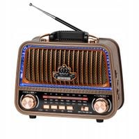 Radio przenośne analogowe AM/FM Kruger&Matz Bluetooth microSD na baterie