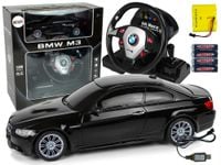ND24_9724 Auto Zdalnie Sterowane BMW M3 Czarny 2,