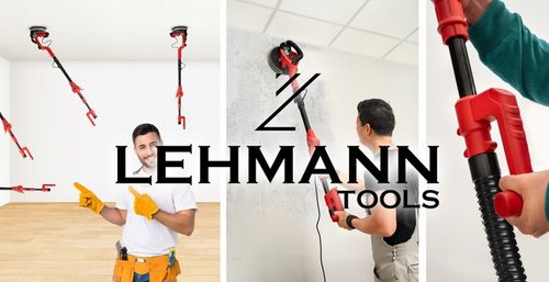 SZLIFIERKA DO GIPSU ŻYRAFA GŁADZI TYNKÓW LED Z ODSYSEM PAPIER WALIZKA WOREK na Arena.pl