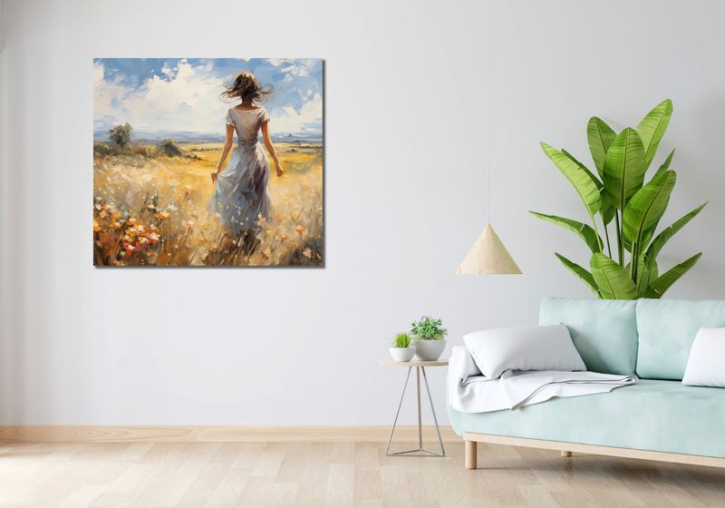 Obraz 100x90cm Podmuch Lata zdjęcie 2