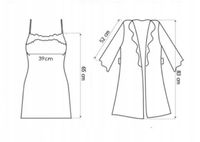Jacqueline Ecru LC 90249 rozmiar - L/XL