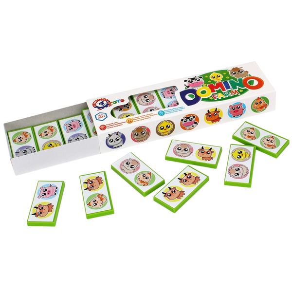 Gra Edukacyjna Dla Dzieci Domino Farma Technok 3312 zdjęcie 2