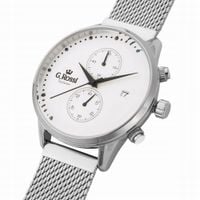 Zegarek męski G. Rossi Exclusive stalowy - chronograf i datownik + GRAWER