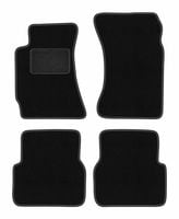 Dywaniki welurowe LUX czarne do Subaru Forester II 2002-2008