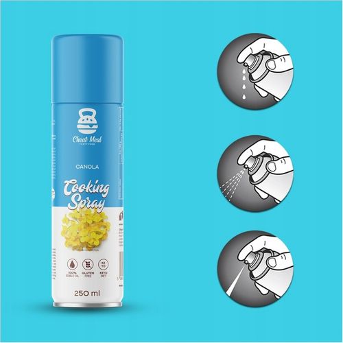 OLEJ RZEPAKOWY + OLIWA Z OLIWEK 250ml W sprayu 250 ML do smażenia ZESTAW na Arena.pl