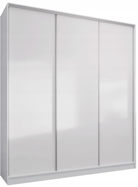 SZAFA PRZESUWNA 230 x 250 3D MAX - BIAŁA PRODUCENT zdjęcie 1