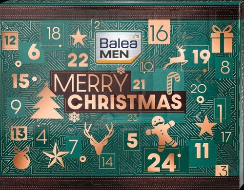 KALENDARZ ADWENTOWY Z KOSMETYKAMI DO PIELĘGNACJI DLA MĘŻCZYZN BALEA 24 DNI na Arena.pl
