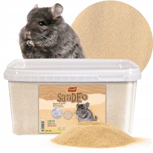Piasek kąpieli dla chomika gryzoni VITAPOL 5,1kg na Arena.pl