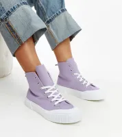 Fioletowe wysokie trampki Vinka 40