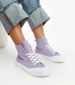 Fioletowe wysokie trampki Vinka 36