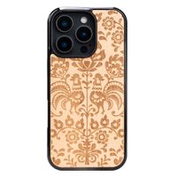 drewniane etui bewood do iphone 16 pro polski folk aniegre