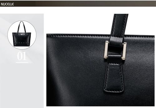 NUCELLE Metaliczny shopper Niebieski na Arena.pl