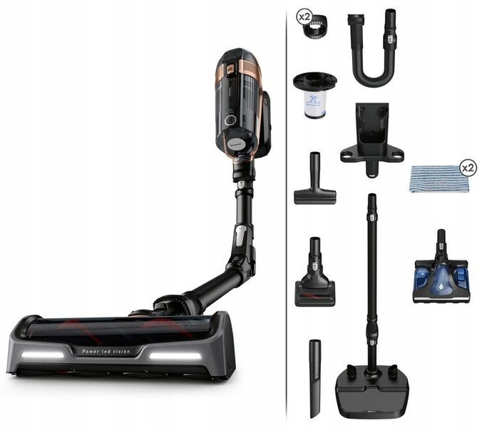 Odkurzacz pionowy bezprzewodowy TEFAL Flex AQUA 15.60 TY99G1 3w1 mopowanie zdjęcie 6