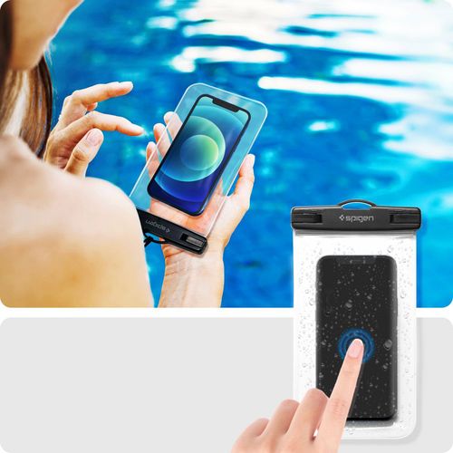 spigen a601 universal waterproof case 2-pack crystal clear na Arena.pl