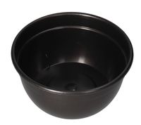 DONICZKA NA GRÓB CMENTARZ DONICA PLASTIKOWA OKRĄGŁA NA STROIK