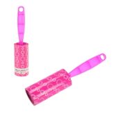 Rolka do czyszczenia ubrań z nadrukiem różowa 48 listków