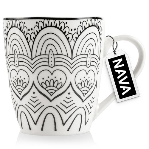 Kubek porcelanowy MAYA 370 ml na Arena.pl
