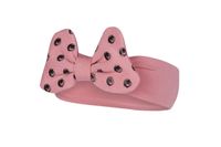 BROEL AURORA opaska dla dziewczynki kokarda różowa 40-42