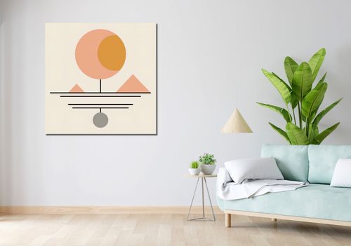 Obraz 100x100cm Geometryczna Utopia na Arena.pl