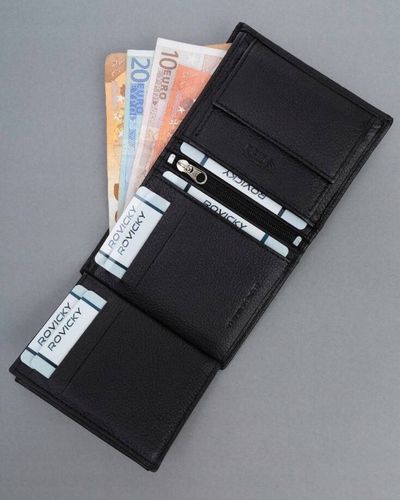 skórzany portfel męski z systemem rfid - 4u cavaldi na Arena.pl