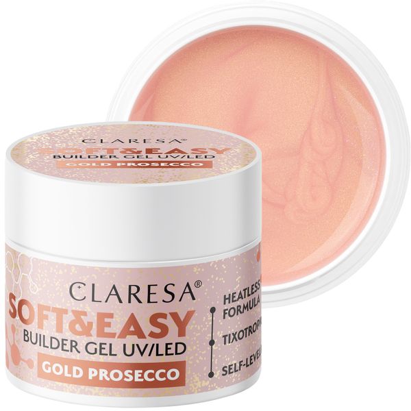 Żel Builder Gel Gold Prosecco 12g zdjęcie 1