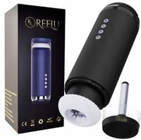 Masturbator Męski Sztuczna Pochwa Sex Maszyna Posuwista Wibrator REELU