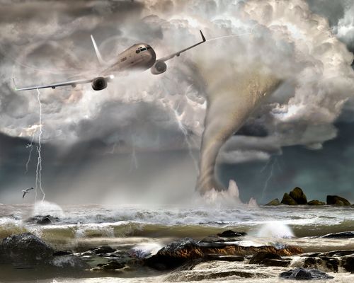 FOTOTAPETA WIDOK FARMA WIATRAKÓW LATARNIA BUDYNEK na Arena.pl