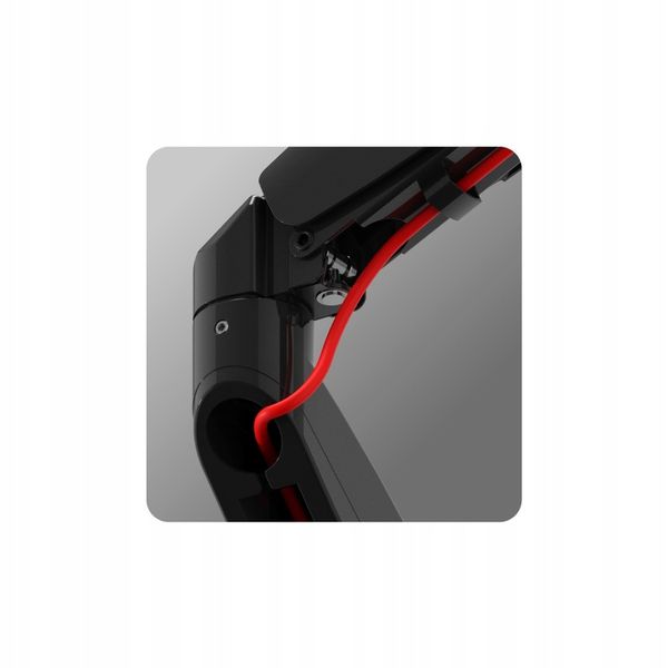 UCHWYT na 2 MONITORY TV LED LCD Biurkowy OBROTOWY 360° uniwersalny 15"- 27" zdjęcie 15