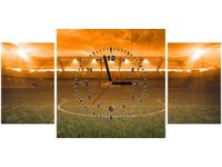 80X40CM ZEGAR STADION BLASKU SŁOŃCA OBRAZ