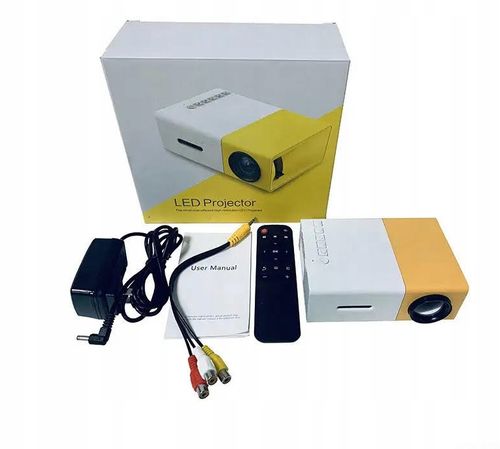 Projektor LED PVO YG300Pro biały na Arena.pl