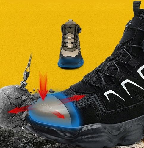 NOWY BUTY ROBOCZE MĘSKIE PÓŁBUTY ROBOCZE SPORTOWE ODDYCHAJĄCE Z NOSKIEM BHP na Arena.pl