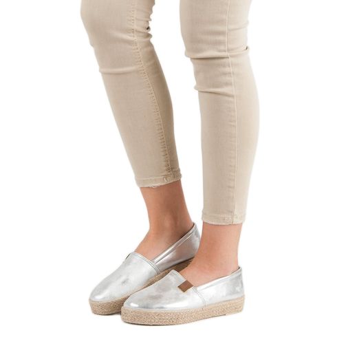 Modne Srebrne Espadryle r.41 na Arena.pl