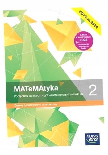 MATEMATYKA 2. LICEUM I TECHNIKUM. PODRĘCZNIK. ZAKRES PODSTAWOWY I ROZSZERZO na Arena.pl
