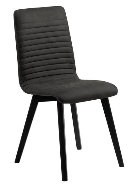 Krzesło Arosa Anthracite/ Black tapicerowane zdjęcie 1