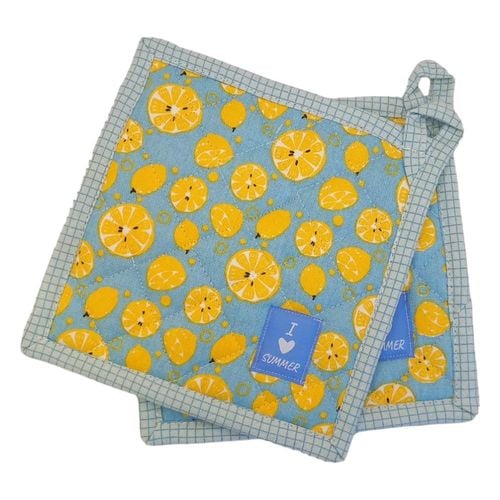 Uchwyt do Garnków Podkładka 20x20 2szt Cytryna na Arena.pl