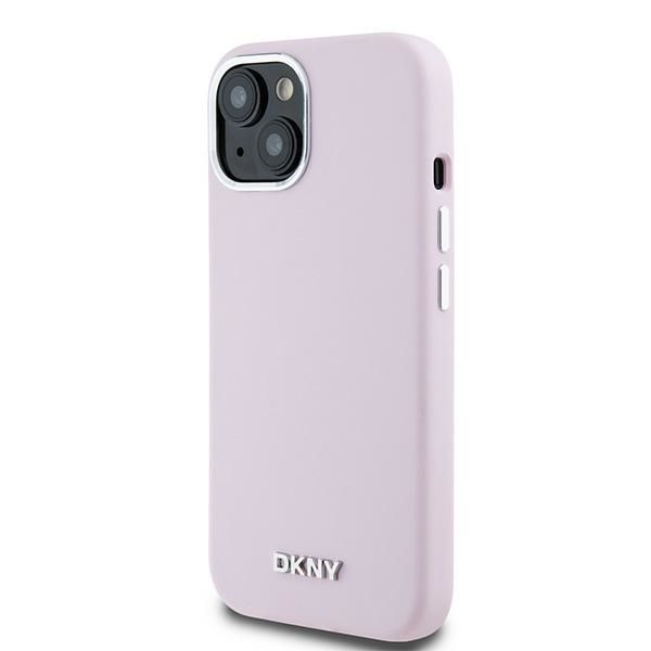 Etui DKNY do iPhone 15, iPhone 14, iPhone 13, Różowy, MagSafe zdjęcie 2