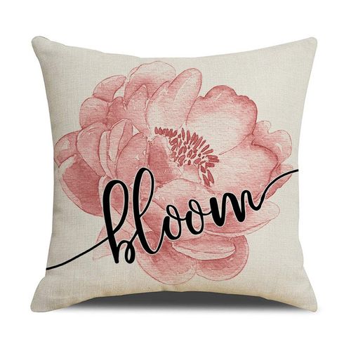 poszewka na poduszkę 45 x 45 cm motyw wiosenny boho pod131 na Arena.pl