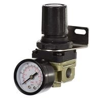 Reduktor powietrza 1/4” z manometrem - do kompresora, regulator ciśnienia