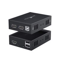Przedłużacz PWAYTEK HDMI KVM USB zaawansowany extender sygnału