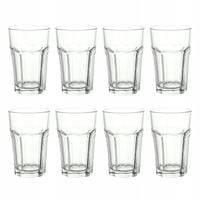 IKEA POKAL SZKLANKA KUBKI PRZEŹROCZYSTE 350 ML ZESTAW 8 SZTUK