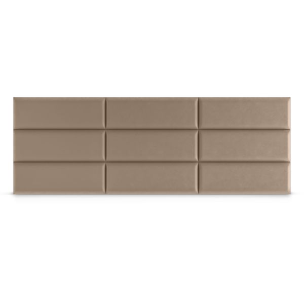 PANELE TAPICEROWANE ŚCIENNE WEZGŁOWIE 3D 50cm x 15cm zdjęcie 4