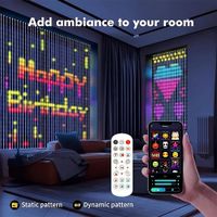 Kurtyna świetlna LED USB 2,4×2,4 m