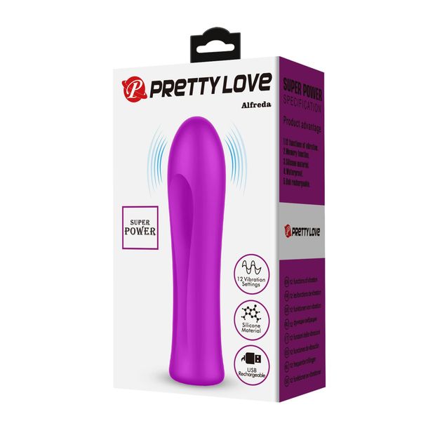 Pretty Love - Alfreda Purple, Memory Function 12 Vibration Functions zdjęcie 9