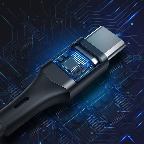 Kabel Usb-C Blitzwolf Bw-Tc14 3A 1M (Czarny) na Arena.pl