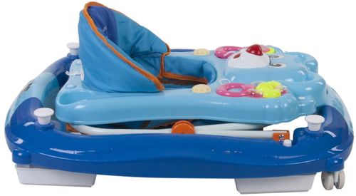 Chodzik kołyska miś - niebieski na Arena.pl