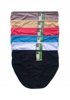 Majtki Damskie Figi Bambusowe 6 sztuk L/XL